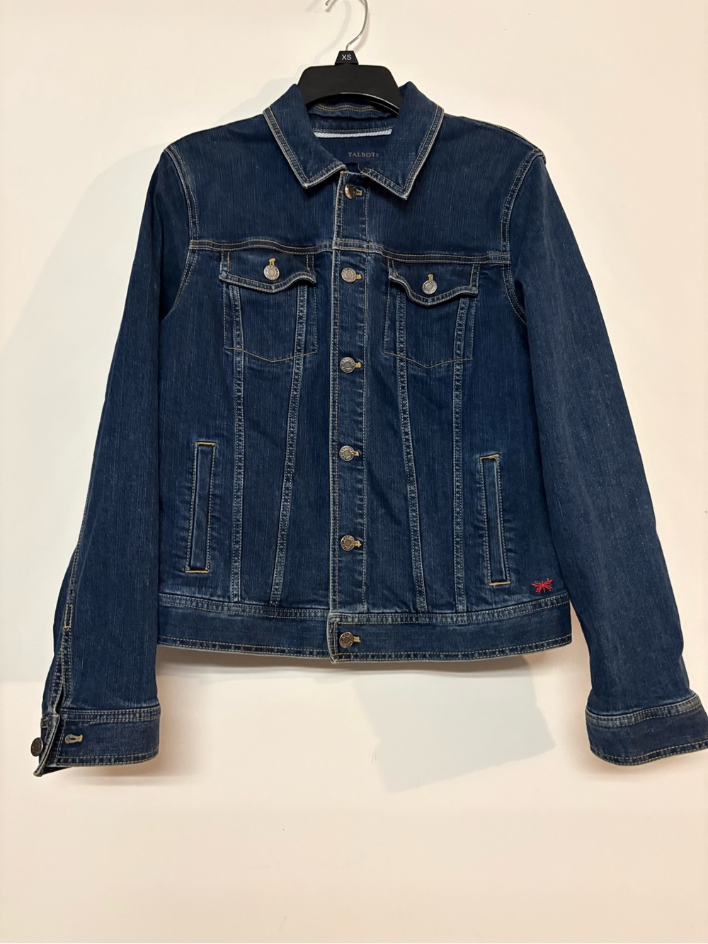 Talbots Dark Blue Denim Jacket - Men's Classic Trucker